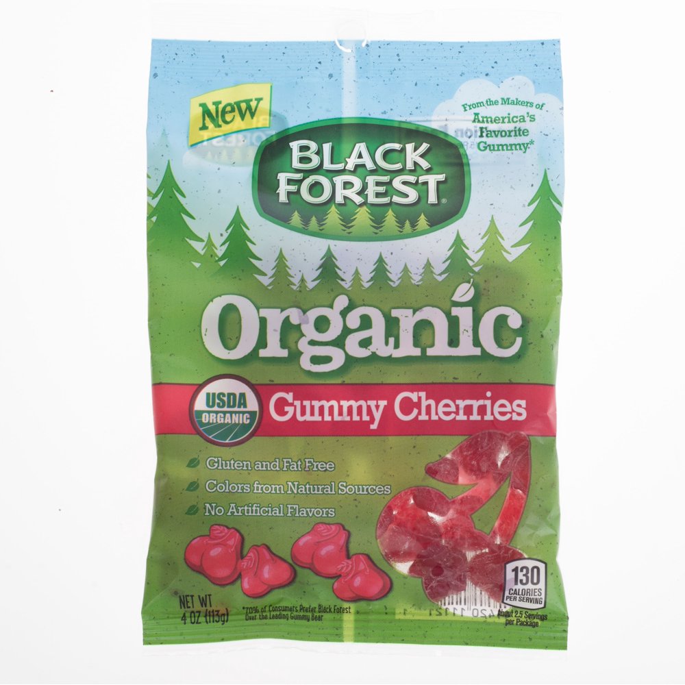 Black Forest Organic Gummies Cherries, 4 Oz.
