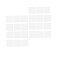 thumbnail image 4 of GARVALON 24Pcs Creative Mandala Pattern White Tile Stickers for Durable Wall and Floor Decoration, 4 of 8
