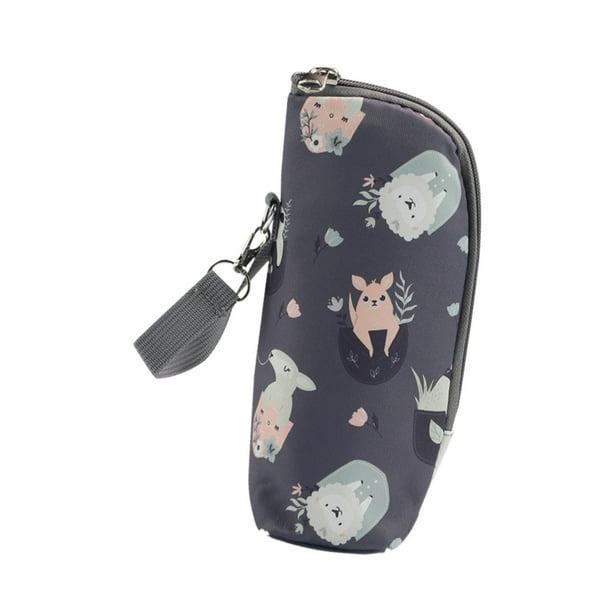Bolsa térmica para biberones, porta biberones, mantiene el calor, portátil, para recién nacidos al aire libre Estilo E