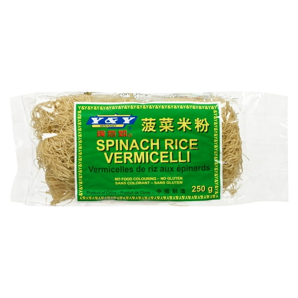 Vermicelles de riz épinards Y&Y