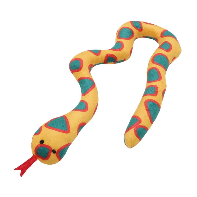 Cat Catnip Snake Toy, Plush Interactive Chew Toy with Catnip for Cat Teeth Grinding and Cleaning
