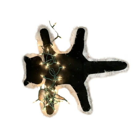 

XDian Floor Carpet 1 Set Protective 30 Bulbs Useful Cute Kitten Shape Light Up Cat Plush Carpet Decoration