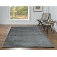 thumbnail image 2 of Linon Platinum Iron Gate Power Loomed Polyester 5'x7'6" Rug in Blue, 2 of 5