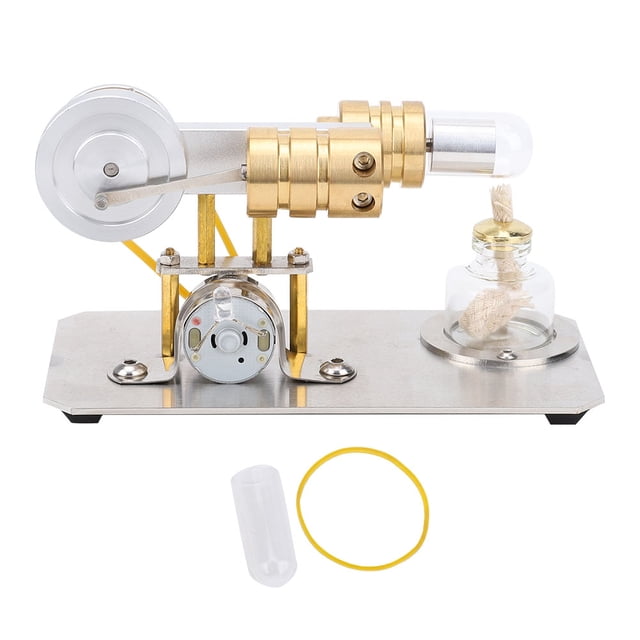 Leylor Stirling Engine-Stirling Engine Model Cilindro de latón Equipo de Laboratorio físico Kit de Herramientas educativas
