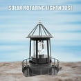 thumbnail image 5 of Lighthouse Solar Led Light Garden Outdoor Rotating Beam Sensor Beacon Lamp Lamp Decorations (), 5 of 10