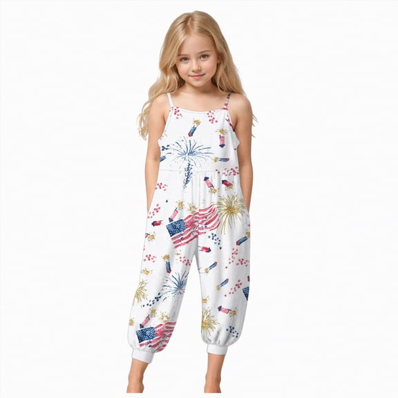 Ymyiu Clothes for Teen Girls Girls Jumpsuit Kids Fashion Short Sleeve Belted Wide Leg Romper One Piece Outfits with Pockets Size 9-10 Years(White, 9-10 Years)