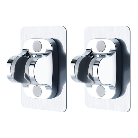 2pcs Shower Head Holder Universal Punch-free Shower Nozzle Holder Brackets
