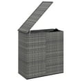 thumbnail image 3 of MIXFEER Patio Cushion Box PE Rattan Grey, 3 of 5