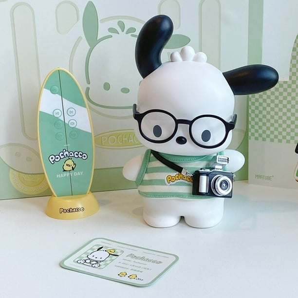 Altavoz Bluetooth inalámbrico portátil Sanurgente Pochacco para niños, altavoz de Anime de dibujos animados, regalo de carga de escritorio, decoración Kawaiizhangyuxiang zhangyuxiang unisex