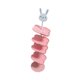 thumbnail image 4 of Zapatero infantil de 5 capas, organizador de zapatos, soporte para zapatos, estante de almacenamiento rosa, 4 of 9