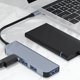 thumbnail image 4 of Sidaley Hub USB 3,0 4 en 1, dispositivo de transferencia de datos multifuncional, accesorio de conexión estable y eficiente, adaptador tipo c para Electrónica miscelánea Slot di tipo c, 4 of 6