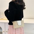 thumbnail image 1 of Bolsa De Hombro Bolsos de hombro para mujer Bolso bandolera tejido de verano de paja Bolsos tipo satchel de playa (Blanco) Likrtyny Para Estrenar, 1 of 6