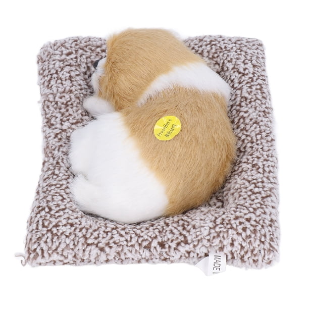 Chien de Sommeil Réaliste Adorable Chiot de Sommeil Jouets Décorations Cadeaux pour les Garçons GirlsBeagle