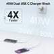 thumbnail image 4 of Bloque de cargador USB C iGenJun de carga rápida de doble puerto de 40 W, 4 of 7