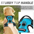 thumbnail image 5 of BARKBAY No Pull Dog Harness Front Clip Heavy Duty Reflective Easy Control Handle for Large Dog Walking(Blue,XL), 5 of 11