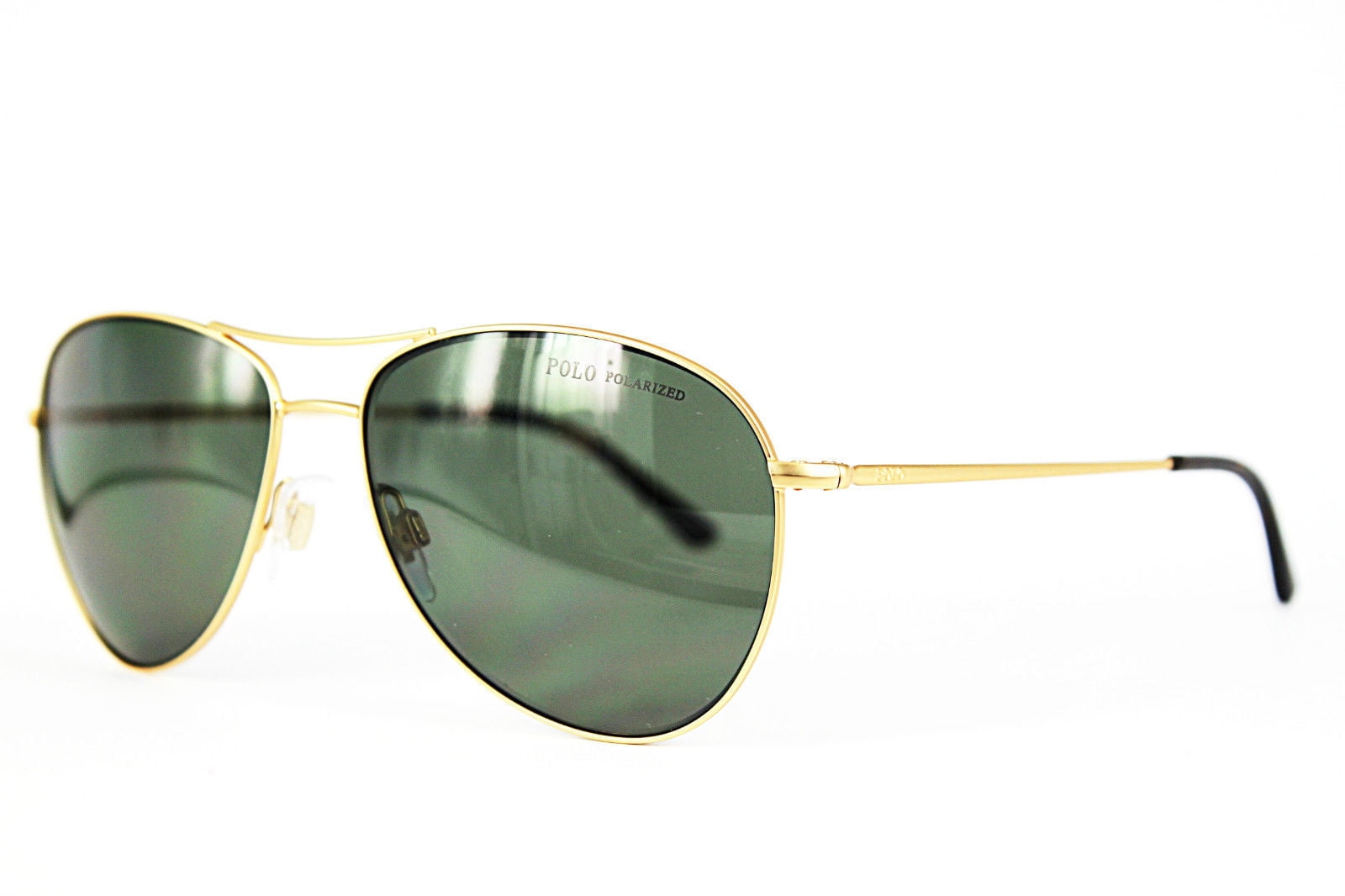 gold frame polo glasses