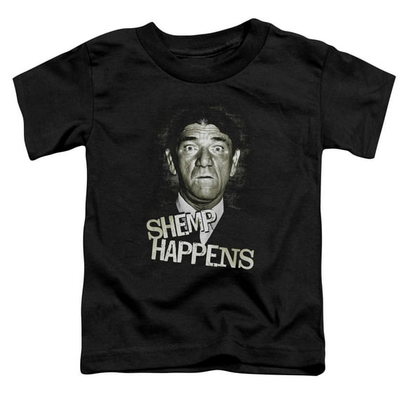 Three StoogeS/Shemp Happens S/S Toddler T-Shirt Black