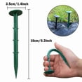 thumbnail image 3 of Estacas para jardín TorSor, paquete de 50, plástico, 16 cm, verdes, 3 of 9
