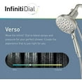 thumbnail image 3 of Moen 220H2EPSRN Verso Handshower with Magnetix Docking, Spot Resist Brushed Nickel, 3 of 5