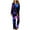 Multicolor S, variant on Enjoytime Pajamas Women Heart Print Long Sleeve Button Down Sleepwear Tops and Long Pants 2 Piece Sets Plus Size Fashion Casual Loungewear