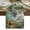 Green, variant on Nature Forest Table Runner Elephants Flamingos Bird Waterfall Scenery Tablerunners 13 x 60 Inch, Table Decorations Tabletop Scarf for Summer Gathering Holiday Farmhouse Kitchen Dining Decor