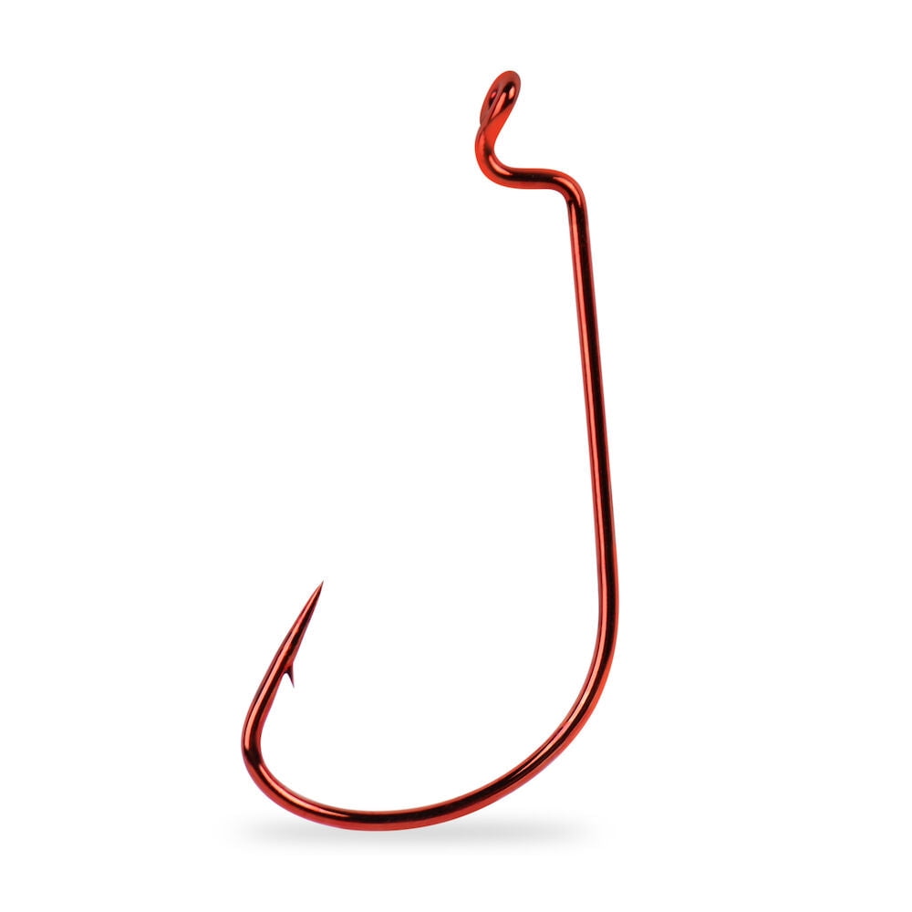Mustad Mega Bite Soft Plastics Hook Black Nickel (25 Pk)