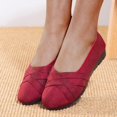 thumbnail image 4 of Vedolay Loafers For Women Flats Women's Slip on Shoes Comfortable Flats Working Sneakers Casual Shoes,Red 6.5, 4 of 5