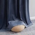 thumbnail image 6 of THD Maria Premium Soft Velvet Back Tab Rod Pocket Window Treatment Curtains for Bedroom & Living Room - Set of 2, 6 of 7