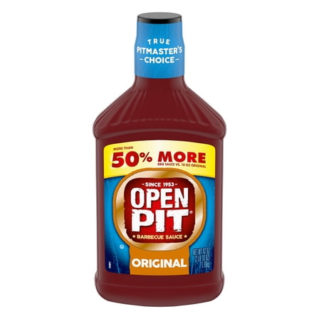 Open Pit Blue Label Original Barbecue Sauce, Value Size, 42 oz.