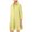 Yellow-A, variant on Solid Color Long Sleeve Turn Down Shirt Dress for Women with Ruffled Hem Long Sleeve Fall Dresses for Women