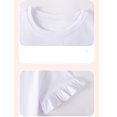 thumbnail image 5 of Bellafa Toddler Applique Tutu Dress Little Girls Fluffy Sleeve Summer Dresses Casual Party Tulle Sundress for Kids 2-7Y, 5 of 7
