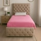 thumbnail image 3 of Cama Individual Beige Diseño Elegante Capitoneada Gris Princesa, 3 of 3