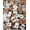 Wood grain, variant on Wood Grain Acrylic American Mahjong, 160 Pcs 4-Layer Tiles | Perfect for Home Entertainment, Travel & Game Nights