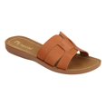 thumbnail image 1 of Sandalia Miracol Moda Dama Casual Piso Mujer Comodas cafe 24, 1 of 5
