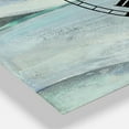thumbnail image 3 of Designart 'Watercolor Moonlight Magnolia I' Farmhouse wall clock, 3 of 3