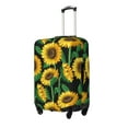 thumbnail image 2 of Easygdp Sunflower 1 Double-Sided Printed Elastic Suitcase Protective Cover,Invisible Zipper, Business Trip Luggage Cases,Washable And Resistant To Falling -X-Large, 2 of 9