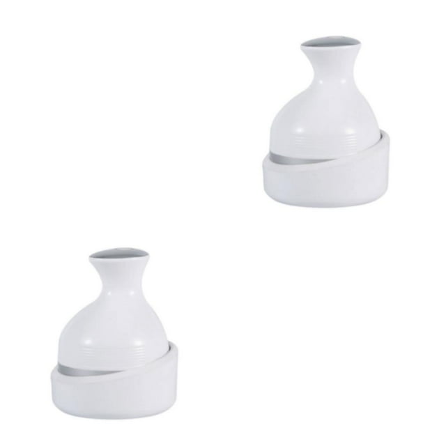 Redempat Safe And Efficient Head Gentle Massage For Stress Relief In Pets USB Charging Electric Head Massager white 2Set
