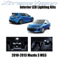 thumbnail image 3 of XtremeVision Interior LED for Mazda 3 MS3 2010 - 2013 Sedan Hatch (7 Pieces) Green Interior LED Kit/Installation Tool, 3 of 4