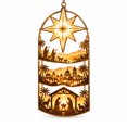 thumbnail image 3 of Bethlehem Star of Faith Lighted Nativity, Nativity Scene Christmas Window Decorations, Religious Theme Christmas Decorations for Living Room, Window, 3 of 7