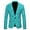 Blue, variant on toraway Men Suit Pants White Casual Men's 3D Sequin Suit Printed Pocket Lapel Button up Suit Suit Style One M