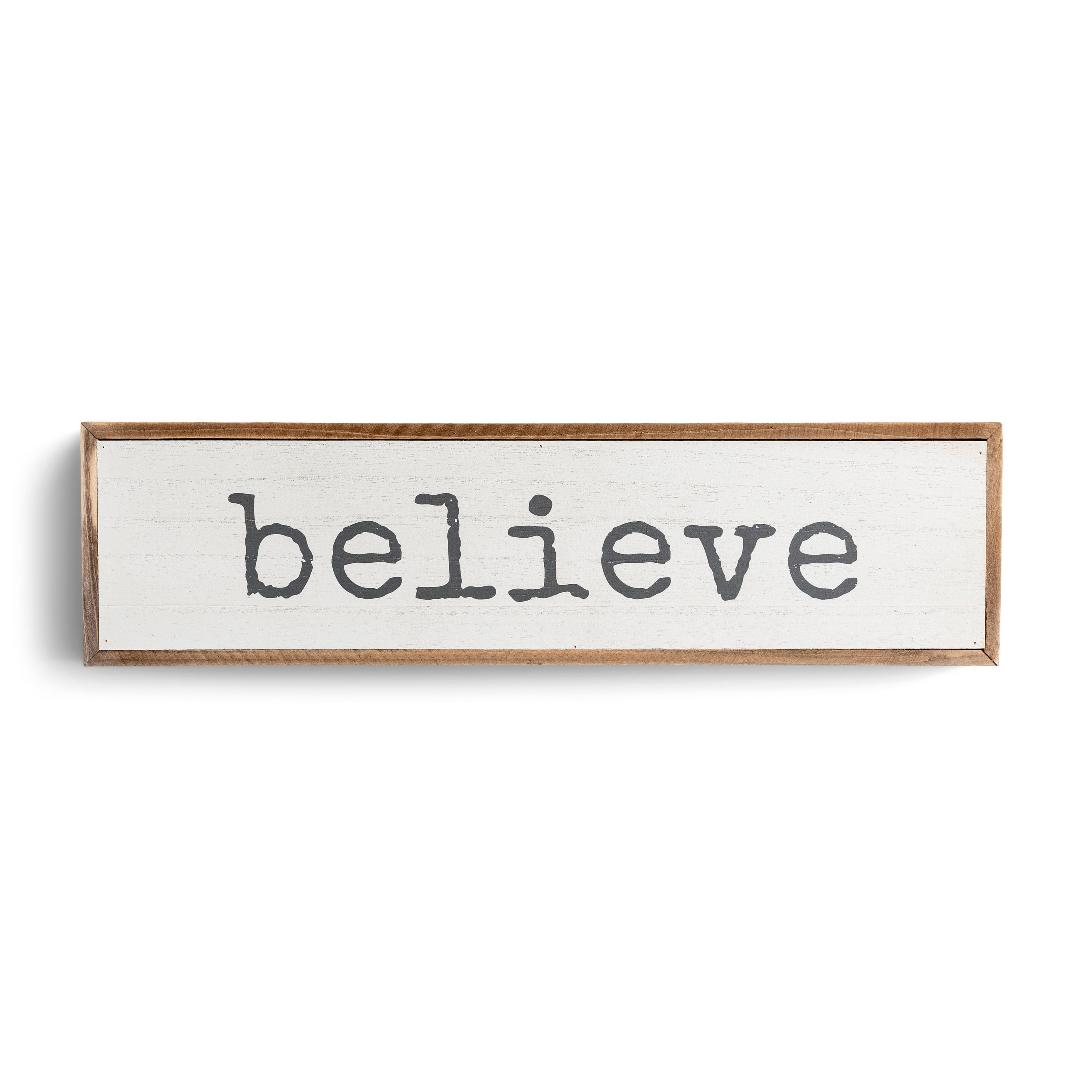 DaySpring Believe Inspirational Wooden Framed Wall Art