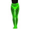 thumbnail image 1 of Aocisk Bas Résille Phosphorescents avec Motif Rayé Lumineux, Collants pour Femmes, Tenue de Soirée Nocturne, Bleu Ciel, Taille Unique, 1 of 4