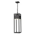 thumbnail image 1 of Z Lite 585CHB-BK-LED 7 in. Barwick LED Noir Extérieur Chaîne Montage Plafonnier, 1 of 1