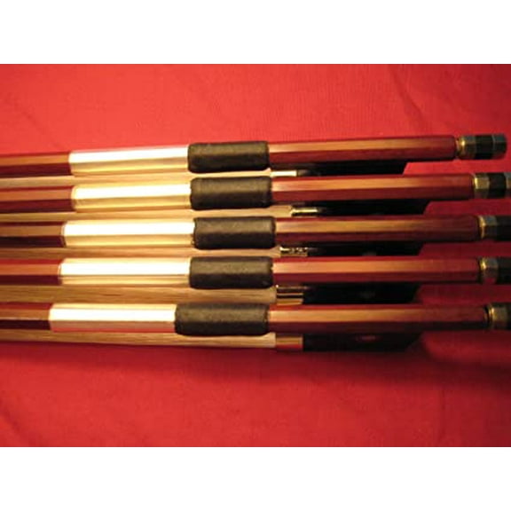 5 For sale! Full-size 4/4 Brazilwood Cello Bow Ebony Frog