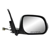 70193T - Fit System Passenger Side Mirror for 09-12 Toyota RAV4, US Built, textured black w/ PTM cover, w/ turn signal, foldaway, Heated Power