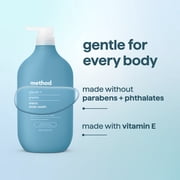 method mens Body Wash, Glacier + Granite - Moisturizes & Cleanses, Made without Parabens or Phthalates, Cruelty-Free, 28 fl oz
