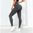 thumbnail image 5 of Resistance Band Leggings, 3D Anti Cellulite Leggings, High Waisted Butt Lifting Yoga & Gym Pants for Women, 5 of 7