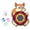 E, variant on EGNMCR Children's Throwing Dart Board Sticky Ball Self-adhesive Disk Set Indoor And Outdoor Educational Toys Darts Christmas Gifts Throwing a dart board Birthday Gifts for Kids