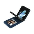 thumbnail image 3 of Allytechgroup Wallet Case for Samsung Galaxy Z Flip 5, Slim Fit PU Leather Retro Stylish Cards Slots Photo Holder Phone Case Cover for Galaxy Z Flip5, Blue, 3 of 12