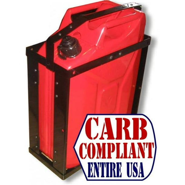 HD JERRY CAN HOLDER With CLASSIC 5 Gallon Steel Jerry can GAS NATO